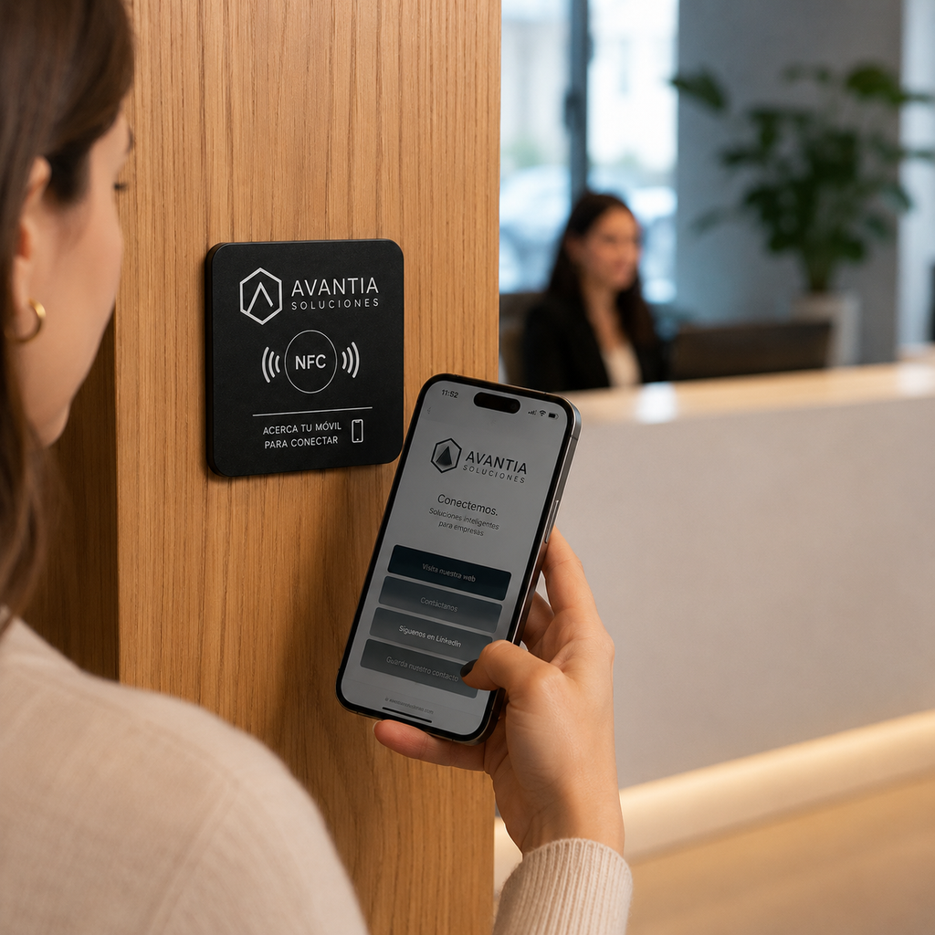 Placa NFC Corporativa