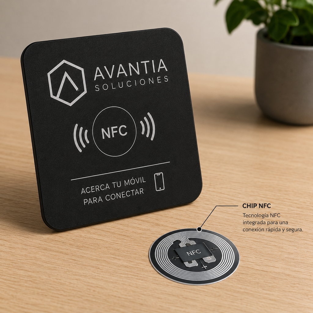 Placa NFC Corporativa