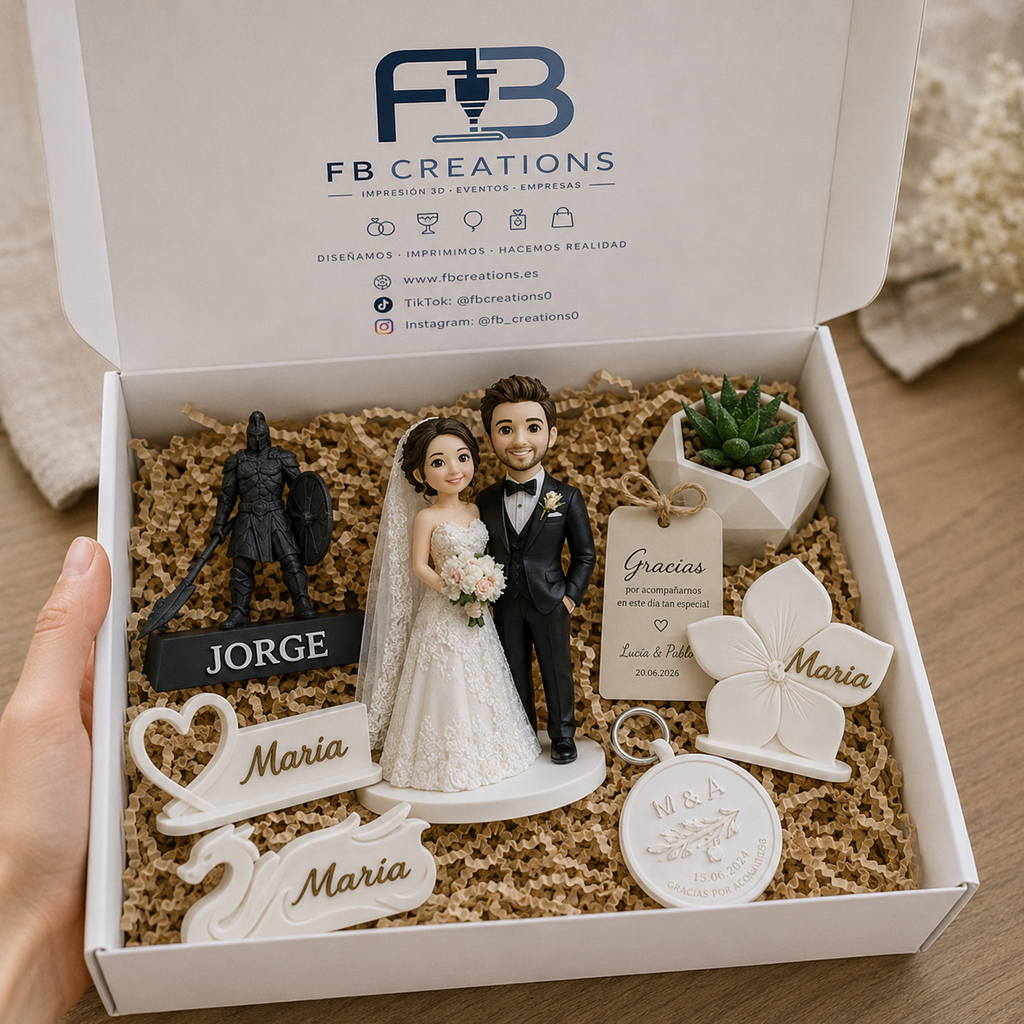 EcoLove: Maceta Decorativa para Invitados de Boda